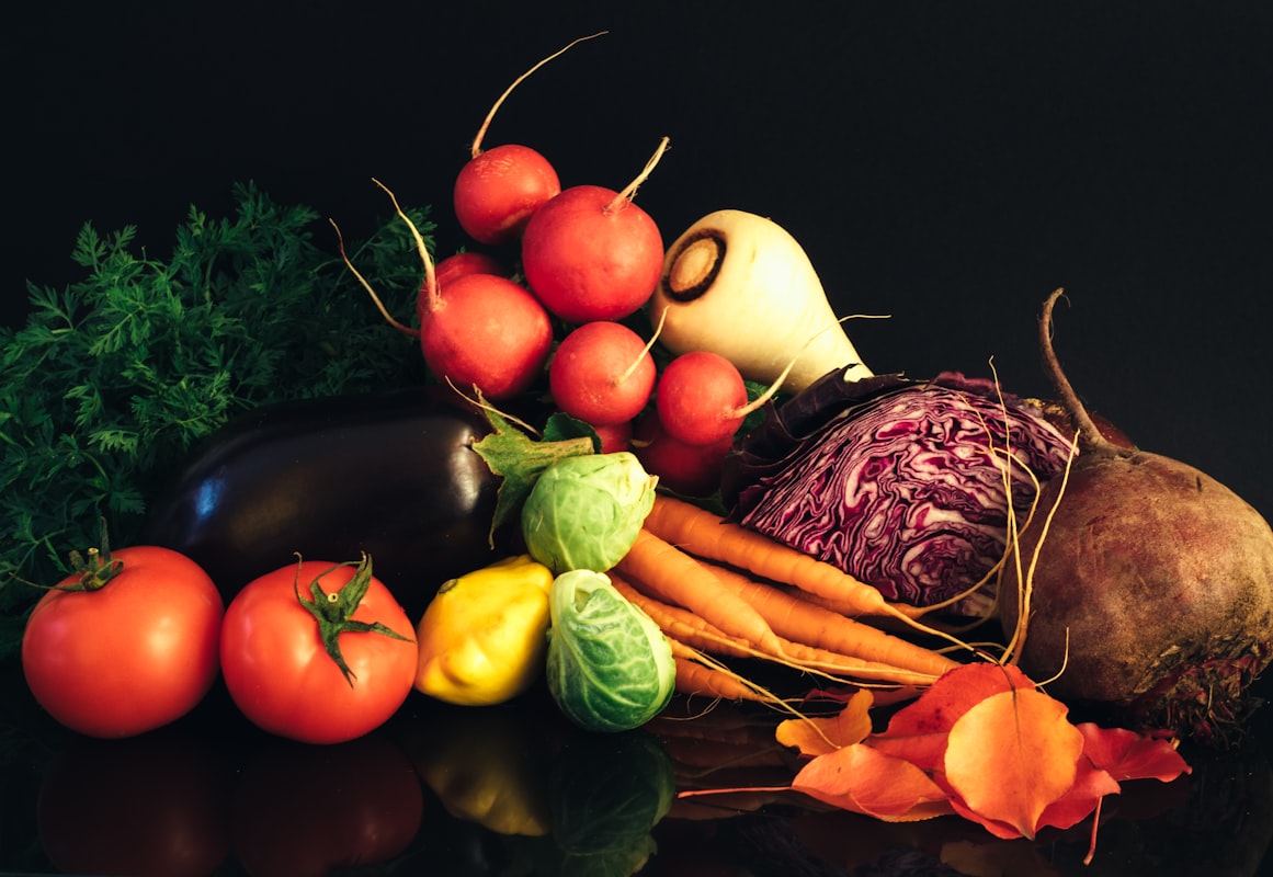 Repas végétalien équilibré